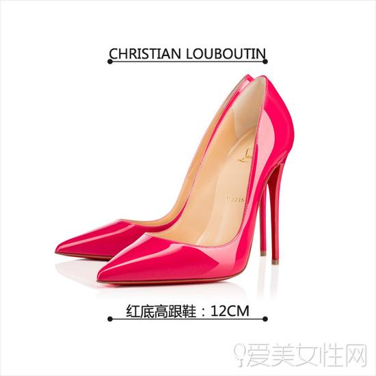 Christian Louboutin(克里斯提-鲁布托)红底鞋剪影